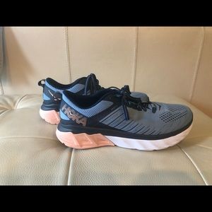 The Hoka Arahi 3.  Highly regarded running shoes!